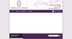 Desktop Screenshot of herbsforhealthnz.co.nz
